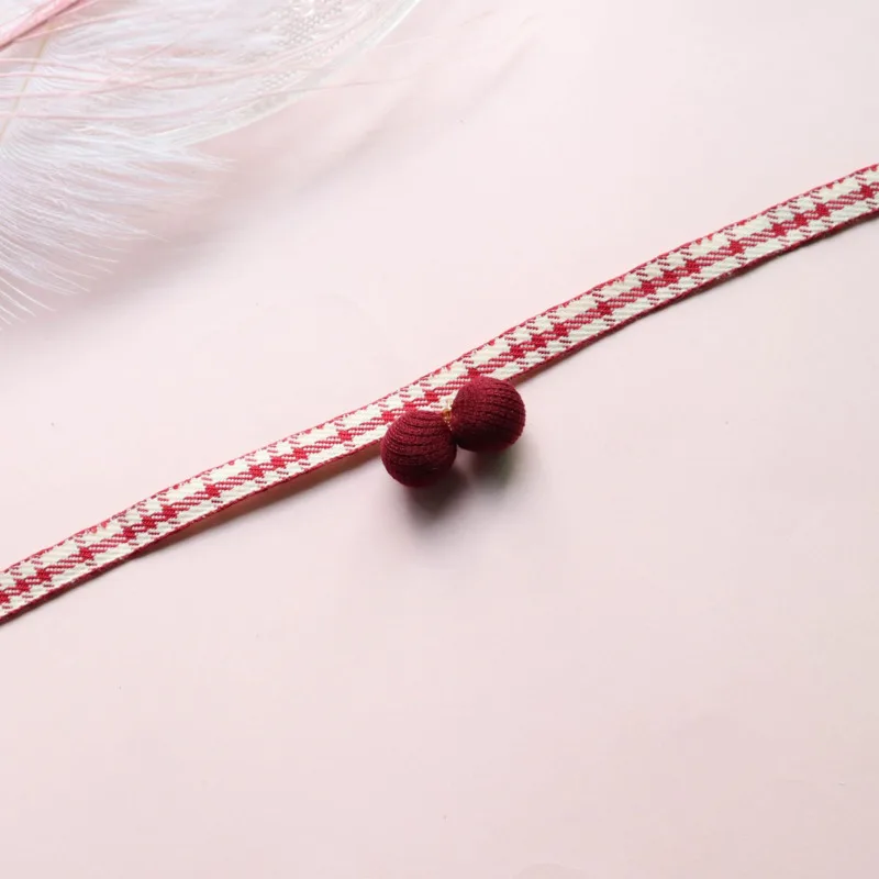 Женское Ожерелье с кружевом в японском и корейском стиле | Украшения аксессуары