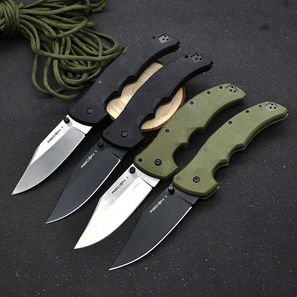 New Product RECON 1 S35VN Steel G10 Handle Outdoor Sharp Tactical Camping Hunting Self-Defense Pocket Kitchen Folding Knife EDC |