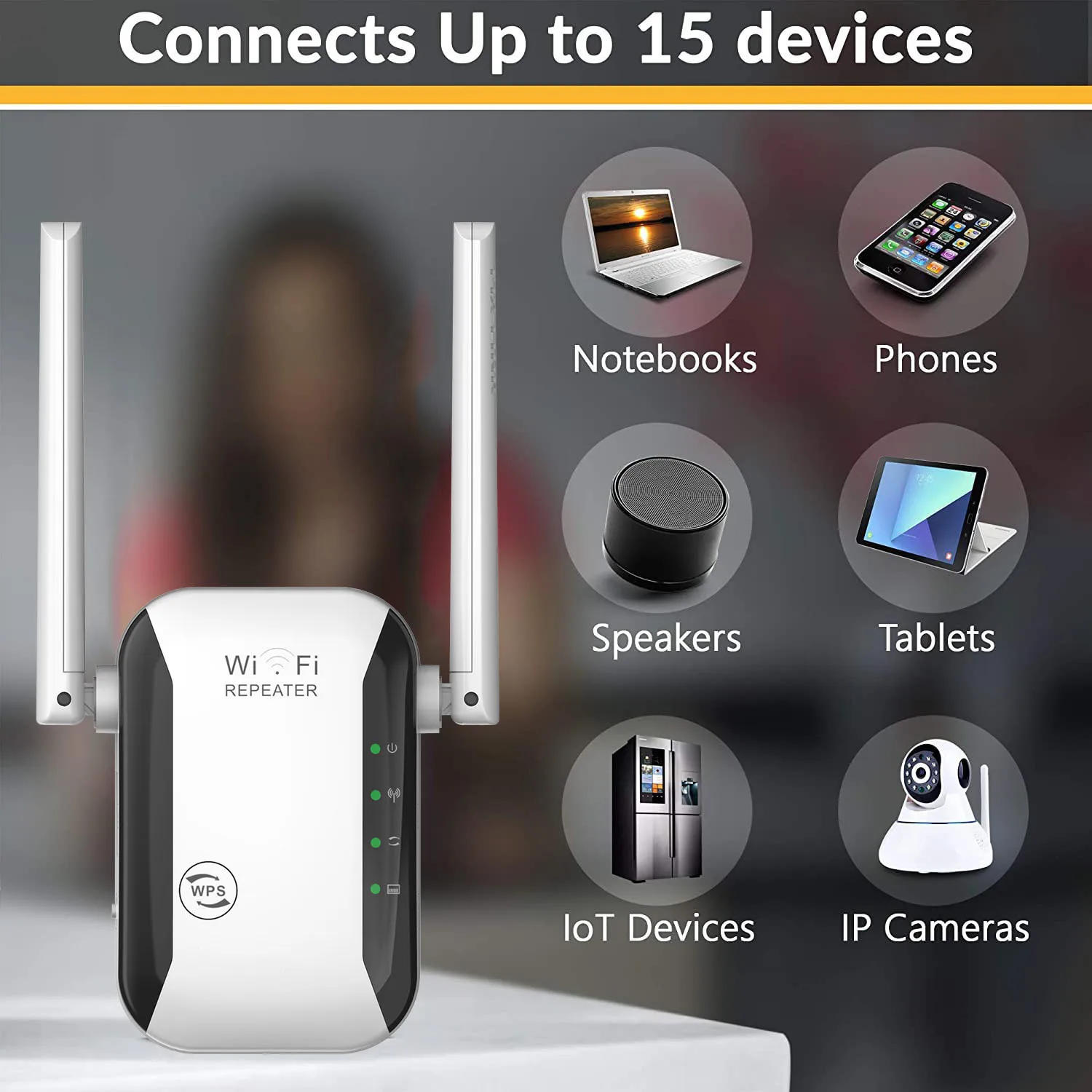 роутер wi fi усилитель wifi сигнала вай фай Wireless Wifi Repeater Range Extender Router Wi-Fi Signal Amplifier 300Mbps