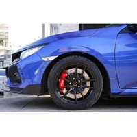 front brake kit 4 piston caliper 355x28mm rotor 324x12mm extension disc rear wheel 18inches for civic 2015 2021
