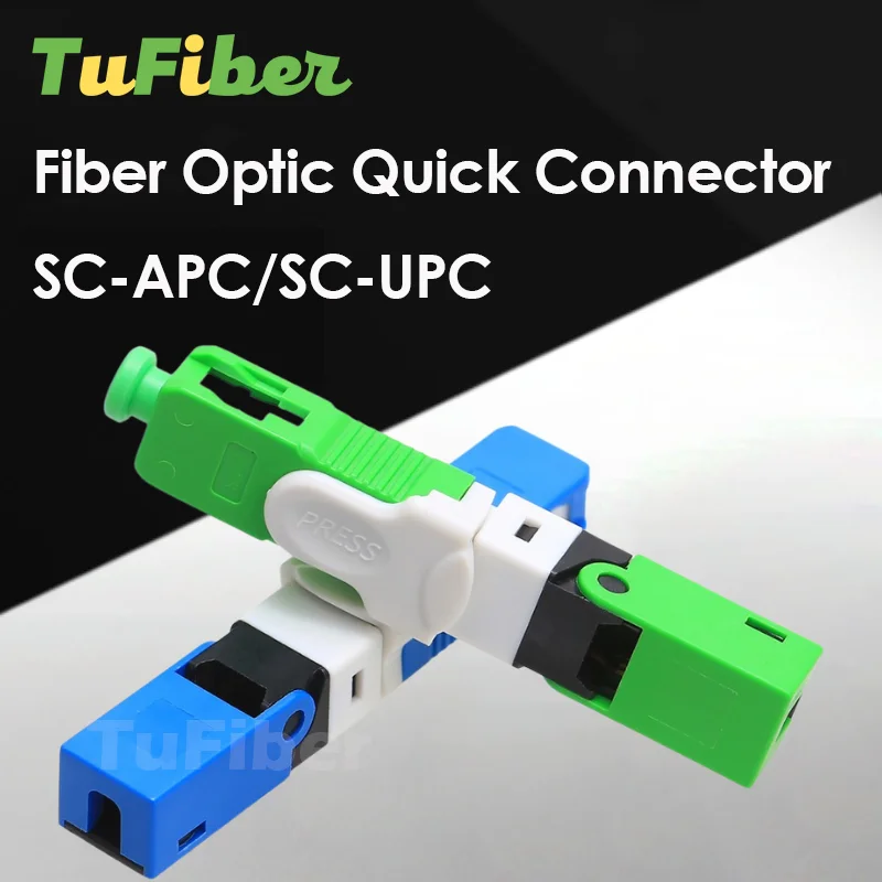 

UNIKIT ESC250D Optical Fast Connector Single-Mode SC APC Field Assembly Quick Conector SC UPC Fiber Optic Fast Connector