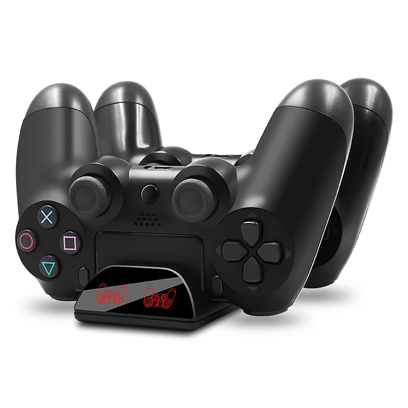 Игровой контроллер зарядное устройство для PS4 Slim Pro геймпад беспроводной двойное