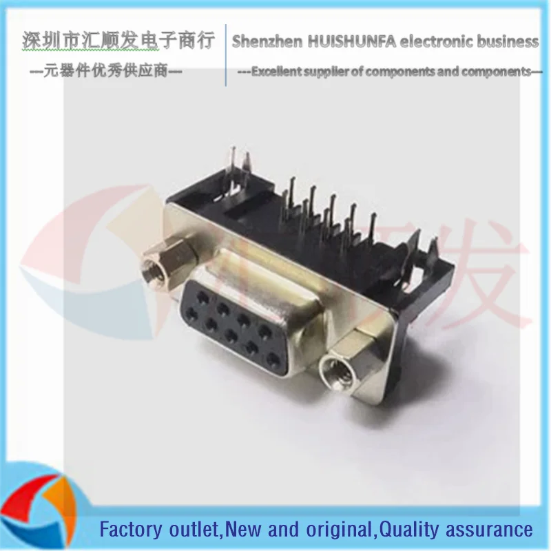 

DR9 female head, DR9 hole bent-needle welded DB9 serial bent-needle female head