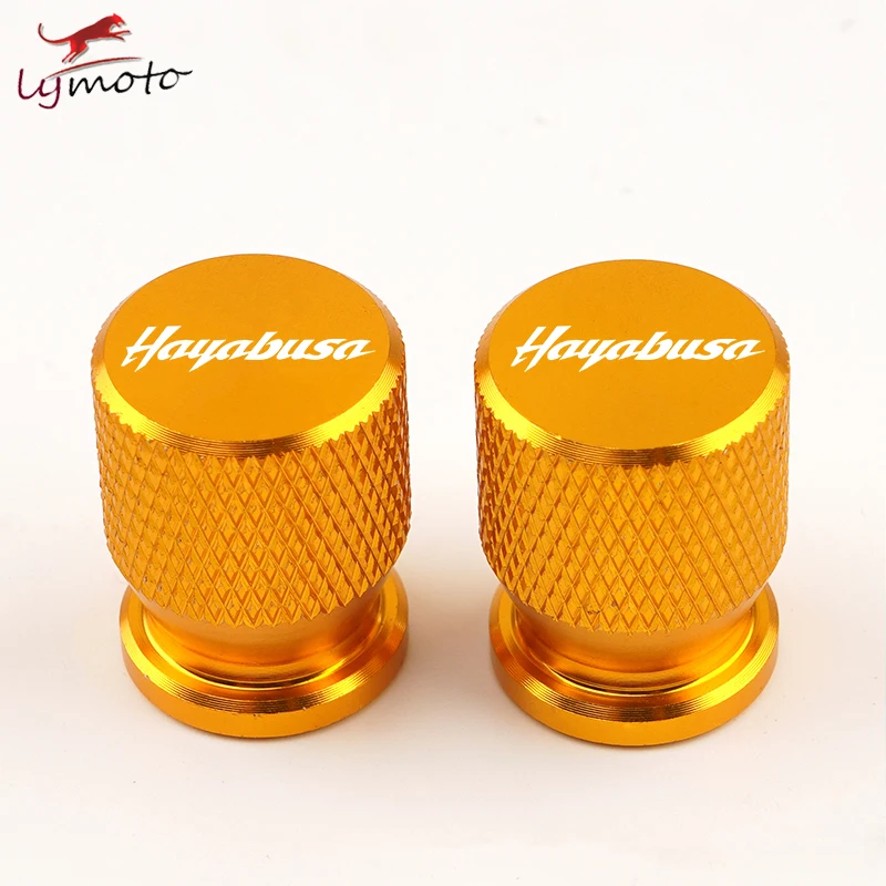 

For SUZUKI HAYABUSA GSX1300R GSXR1300 Newest High Quality Motorcycle CNC Accessories Wheel Tire Valve Stem Caps Airtight Covers