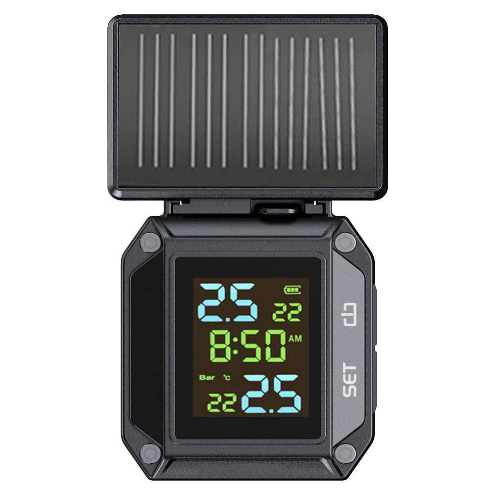 

Беспроводная система контроля давления в шинах с 2 внешними датчиками