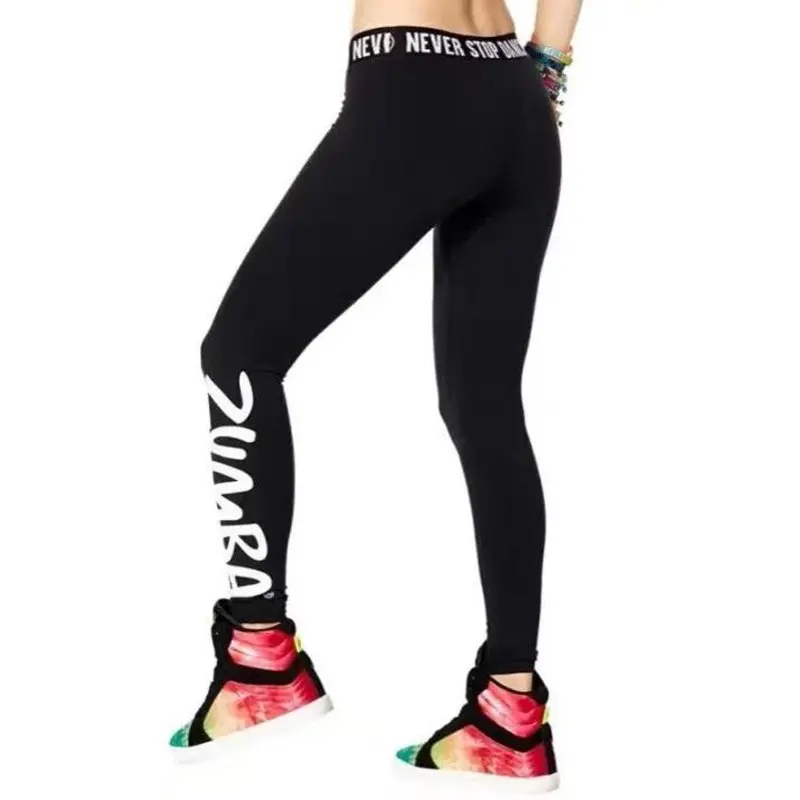 Одежда Zumba новинка дешевая Женская одежда штаны для йоги аэробики бега фитнеса