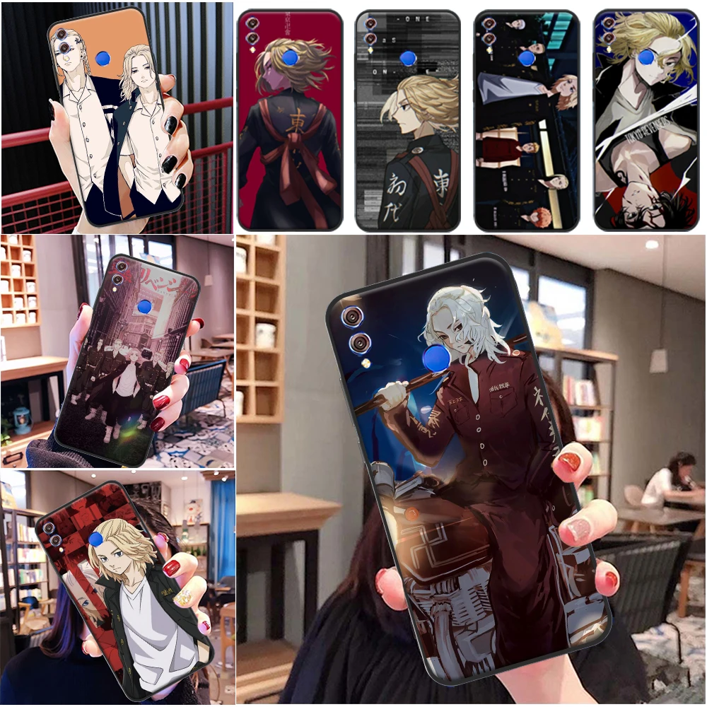 

Anime Tokyo Revengers Manjiro Sano Phone Case For Huawei Honor 10 10i V10 10X 9X V9 9 Lite 8X 8C 7X Back Cover Soft TPU Carcasa