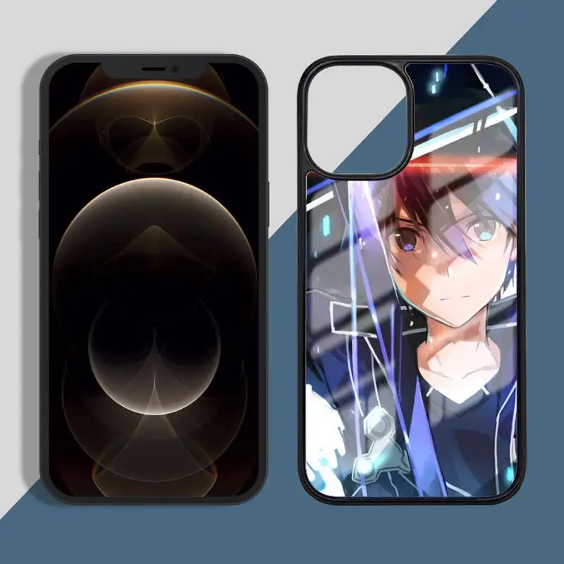 

Sword Art Online Phone Case PC for iPhone 11 12 pro XS MAX 8 7 6 6S Plus X 5S SE 2020 XR