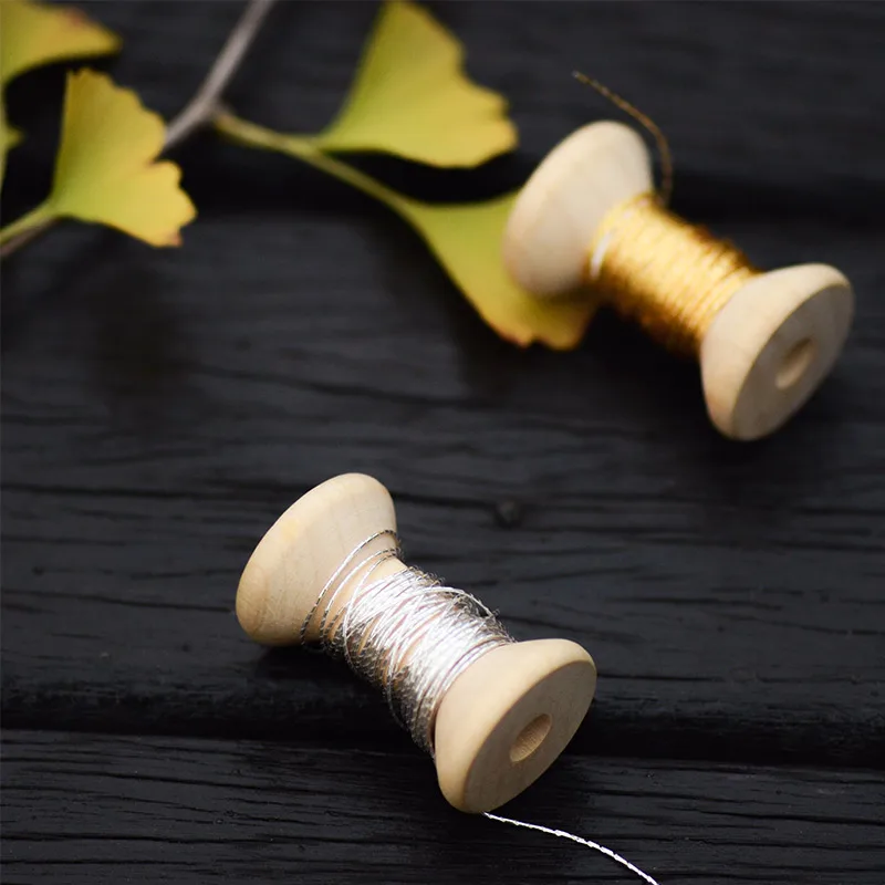 Деревянная обмоточная пластина для рукоделия игла проволока вышивка нитка вал