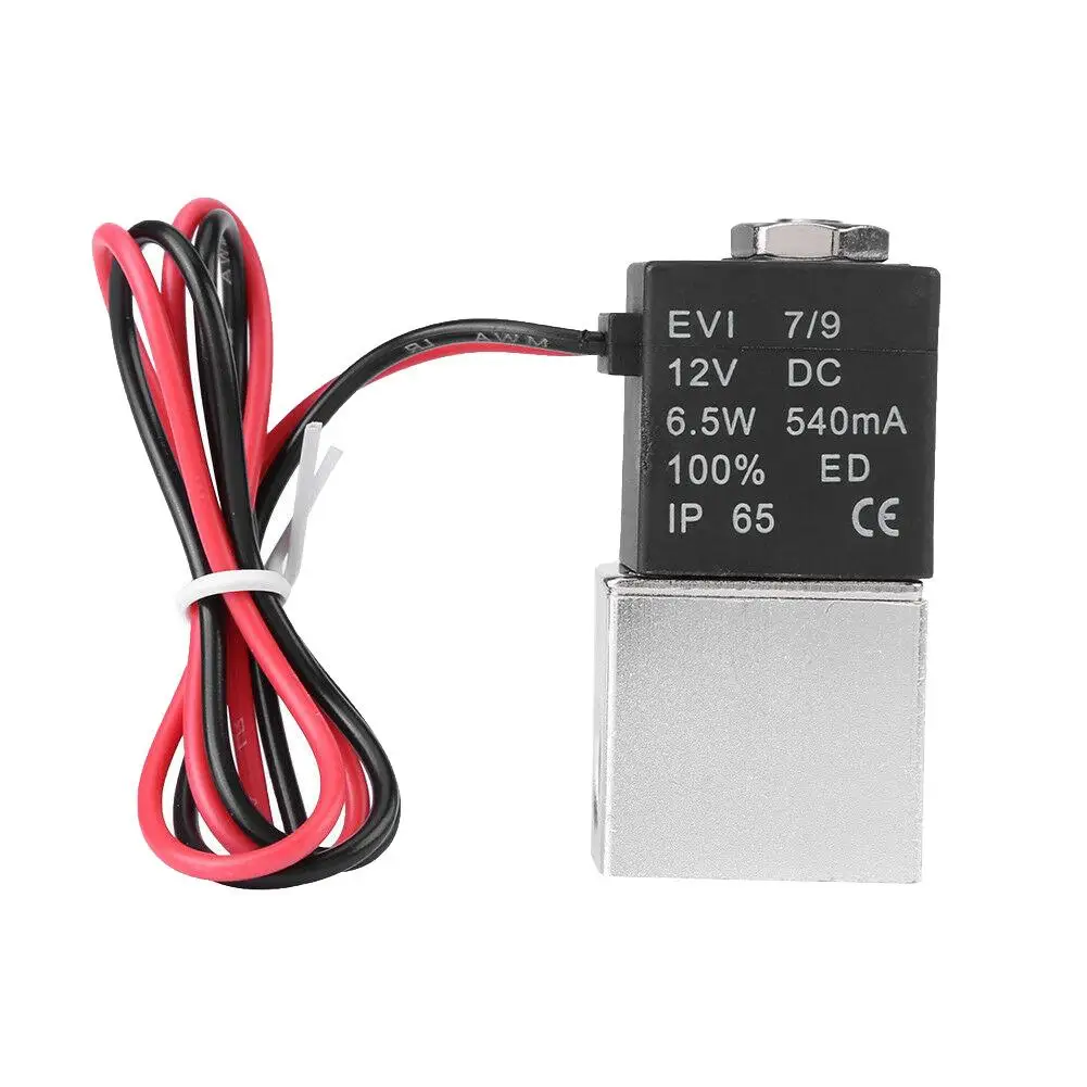 

DC12V 1/4 inch NPT Solenoid Valve Normally Closed Inlet/Outlet Water Pressure Controller Switch Household Plumbing Accessories