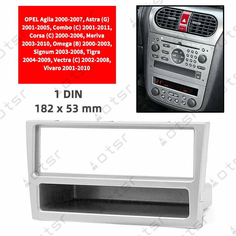 Автомобильная панель для OPEL Agila 2000 2007 Astra (G) 2001 2005 Combo (C) 2011 Frame Dash Kit|Панели| |