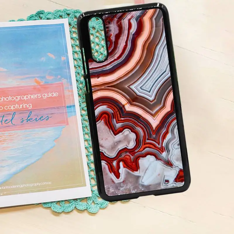 

Glitter Gradient Marble Texture pattern luxury Phone Case funda PC for iPhone 11 12 pro XS MAX 8 7 6 6S Plus X 5S SE 2020 XR