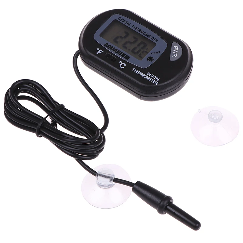 Цифровой ЖК-экран сенсор аквариумный контроллер термометра воды проводной