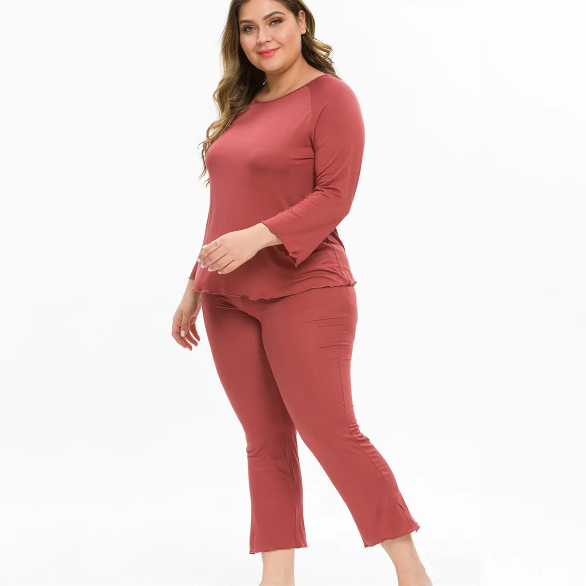 Новинка 2020 модная женская одежда размера плюс домашний сервисный костюм 6XL