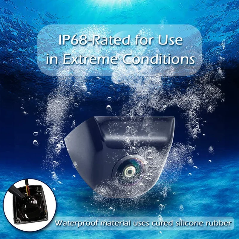 HD 720P Vehicle Backup Camera 170 Degrees View Angle with Fisheye Lens Starlight Night Vision Waterproof AHD Car | Автомобили и