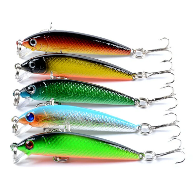1 шт. Leurre Minnow Воблер для рыболовной наживки Swimbait карпа рыболовные приманки