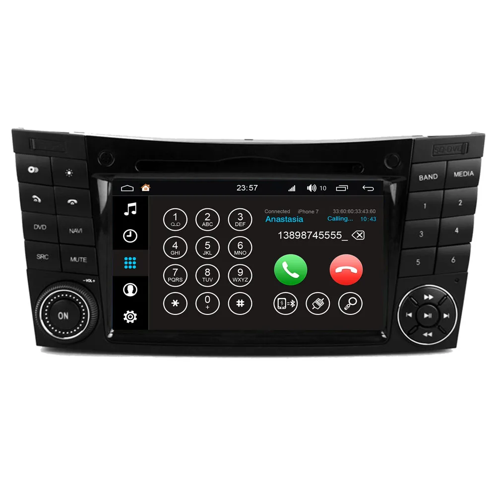 Автомагнитола для Mercedes W209 W463 G350 G500 G55 Android 8 0 автомобильное DVD-радио стерео