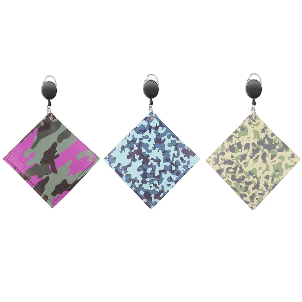 

Полотенце для гольфа с карабином, портативный набор для очистки, инструмент для очистки, аксессуары для гольфа, антилипающее очищающее поло...