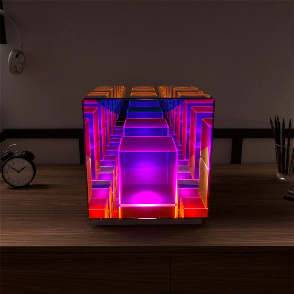 

Post-modern Design USB LED Table Lamp Magician Lamp Bedroom Living Room Home Decor Table Light Color Dimming Desk Lamps Lighting