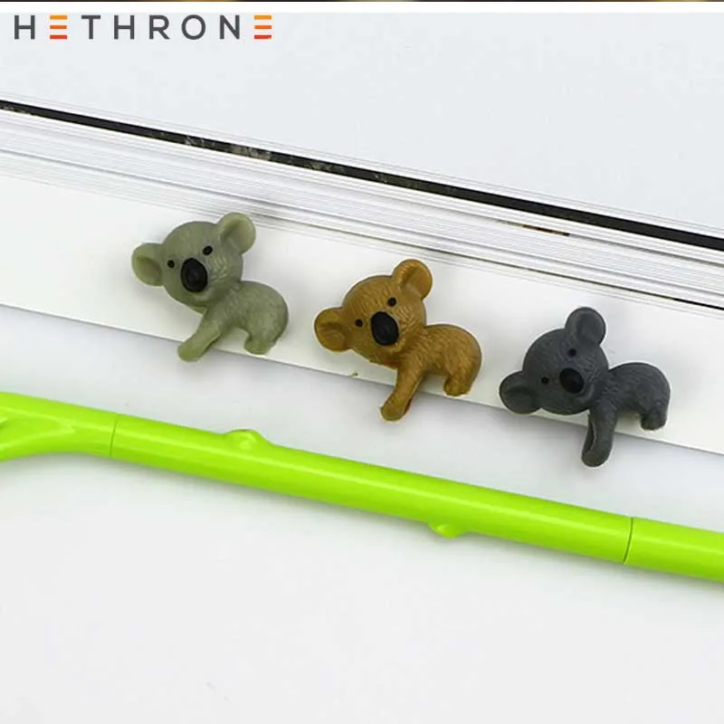 Высококачественная гелевая ручка Hethrone с милым дизайном коалы скраб для