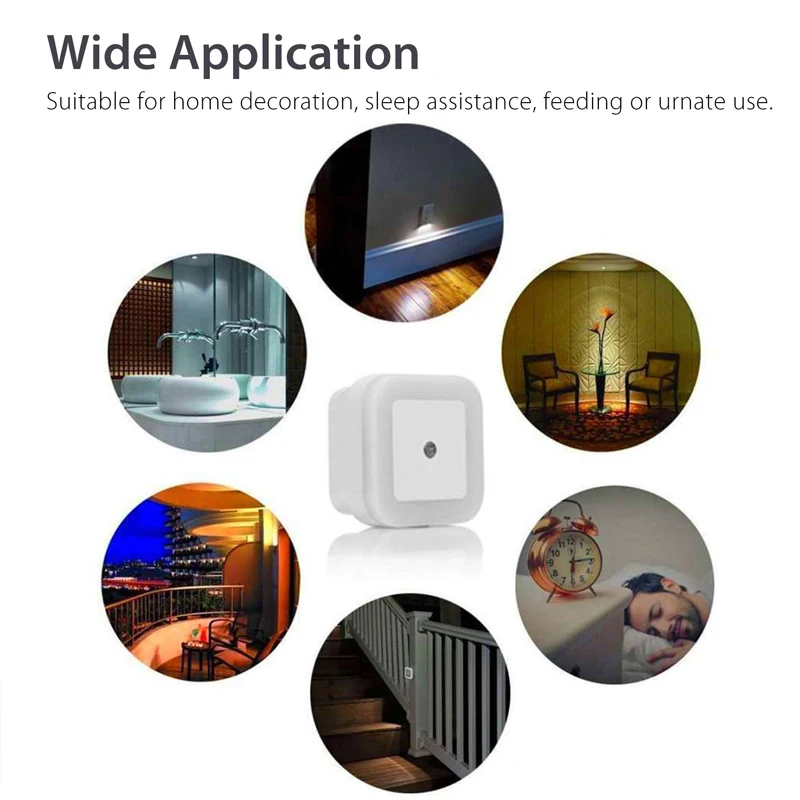 Сенсорный светодиодный ночник настенный светильник с подключаемыми контактами