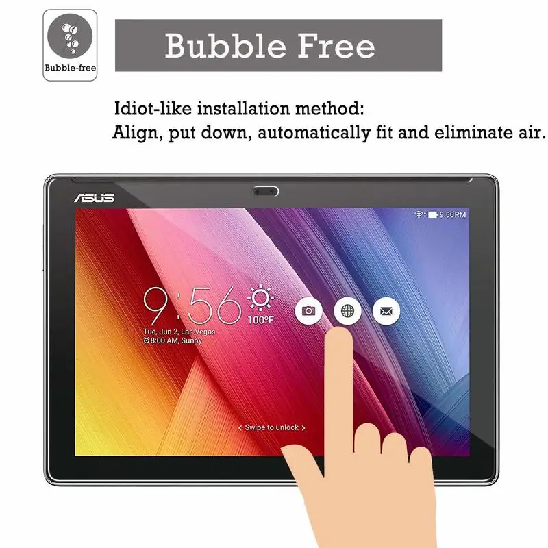 Защитное стекло закаленное для ASUS ZenPad 10 Z301M/Z301MF/Z300M/Z300C/Z300CL/Z301MFL/Z300CNL 10/1 дюймовая