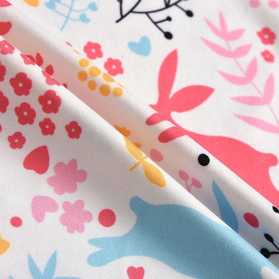 Летняя футболка для новорожденных девочек + юбка на пуговицах с подтяжками и