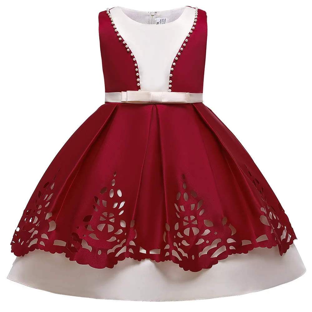 

3 4 5 6 7 8 9 10 Years 2021 Girls Dress Elegant Kids Evening Dress for Wedding Birthday Costume Princess Toddler Girls Clothes