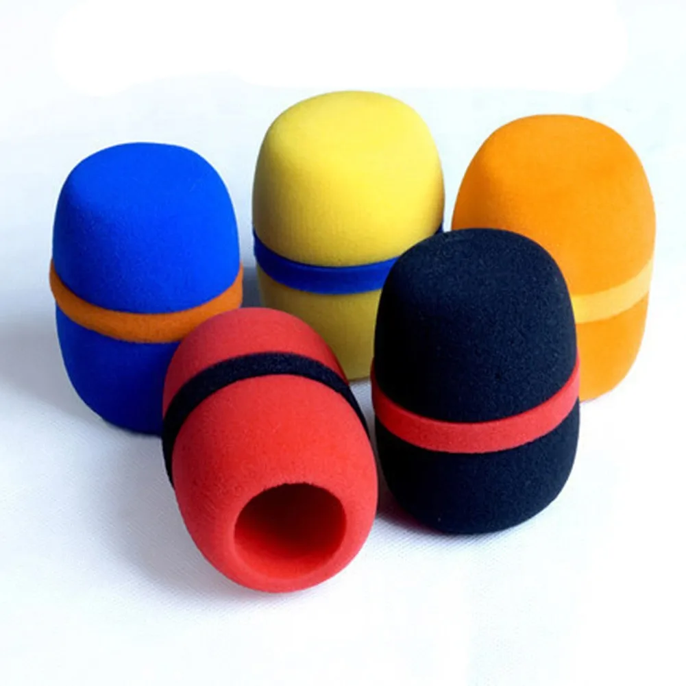 

10pcs Foam Handheld Microphone Covers Breathable Mic Windscreens For Ktv Dance Ball Karaoke DJ Sales Instrument Accessories Part