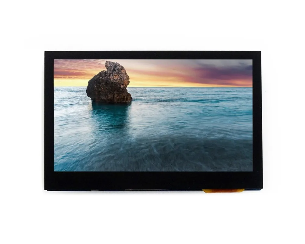 4 3 дюймовый емкостный сенсорный ЖК дисплей 800x480 многоцветный графический IPS 24 бит