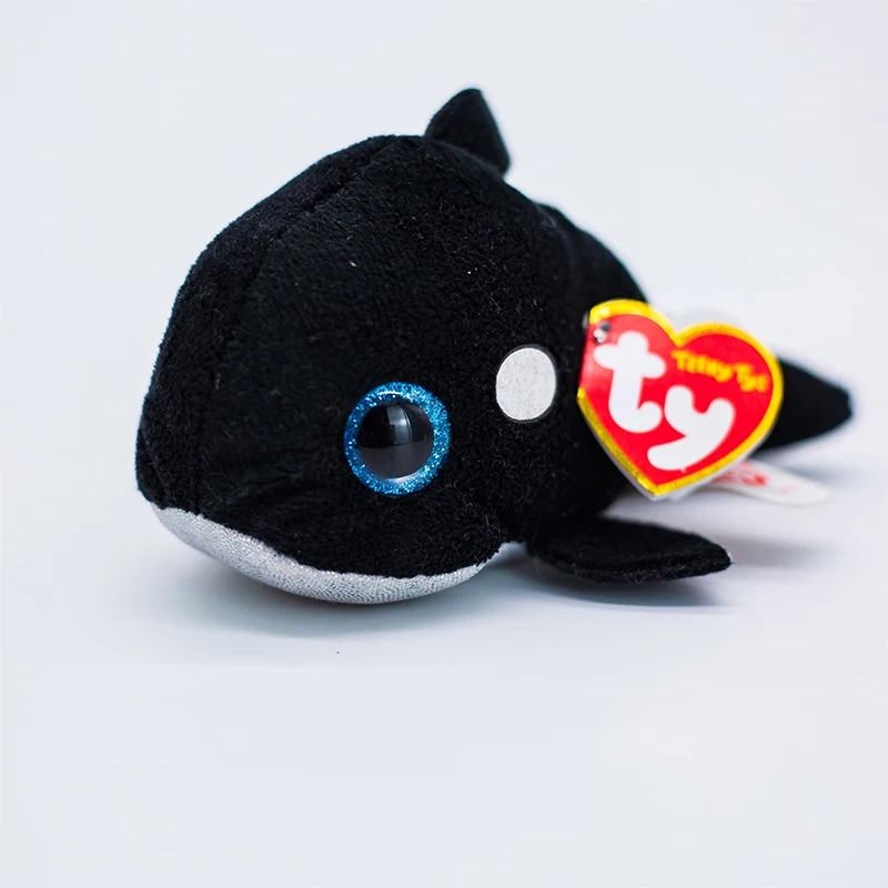 10 см Ty Beanie с большими глазами Мини-куклы экран протрите животные плюшевые куклы
