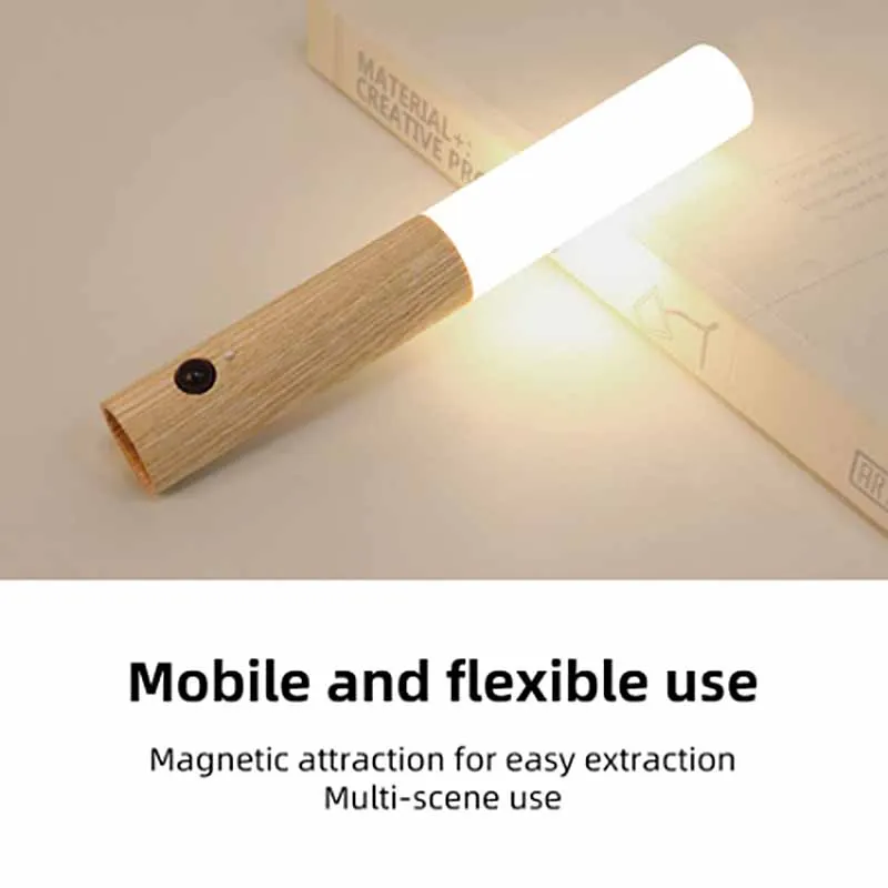 

Wireless Lamp Sensor LED Door Lock Light Auto Motion Detector Lamp Kitchen Cabinet Wardrobe Stairway Wall Lamp Portable Light