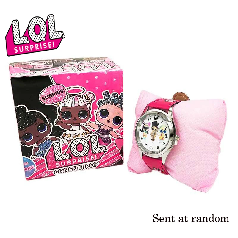 

LOL Surprise Dolls Fashion Jewelry Children Quartz Watch Random Color Random 1pcs Fashion Cartoon Watch Gifts for Girls