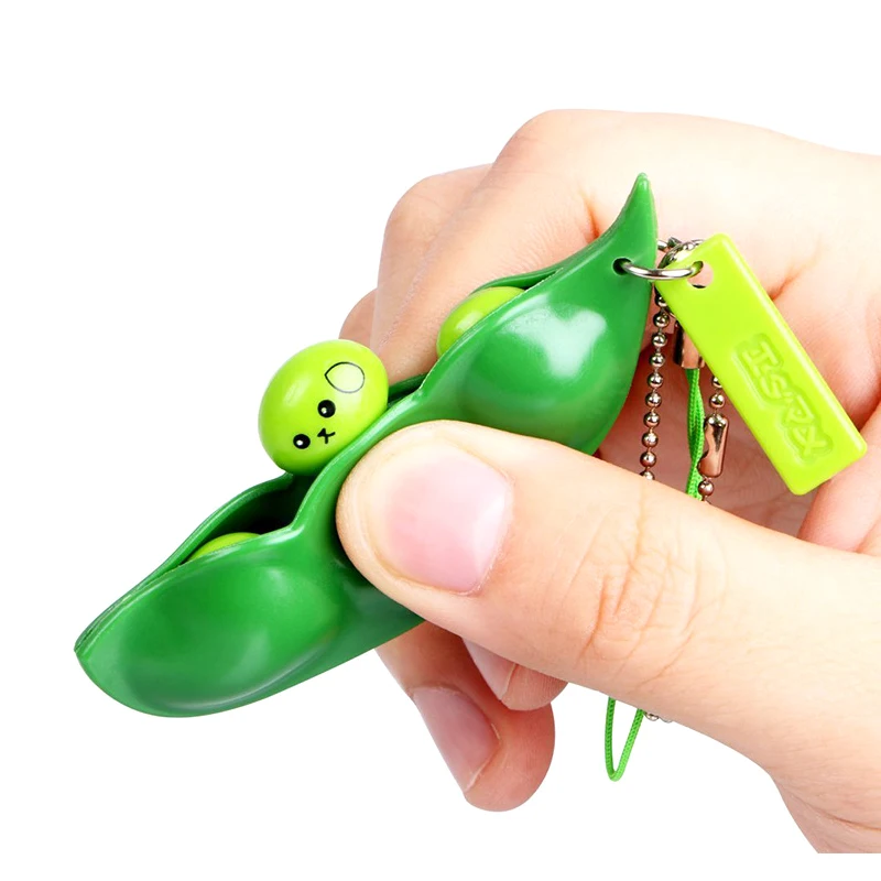 Pea Squeeze Joy Boredom декомпрессионное усталость и релаксация маленькая игрушка подвесная подвеска