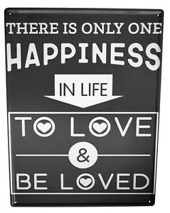 

Tin Sign Nostalgic Motif Lucky Love Coffee Bar Decoration Home Decor