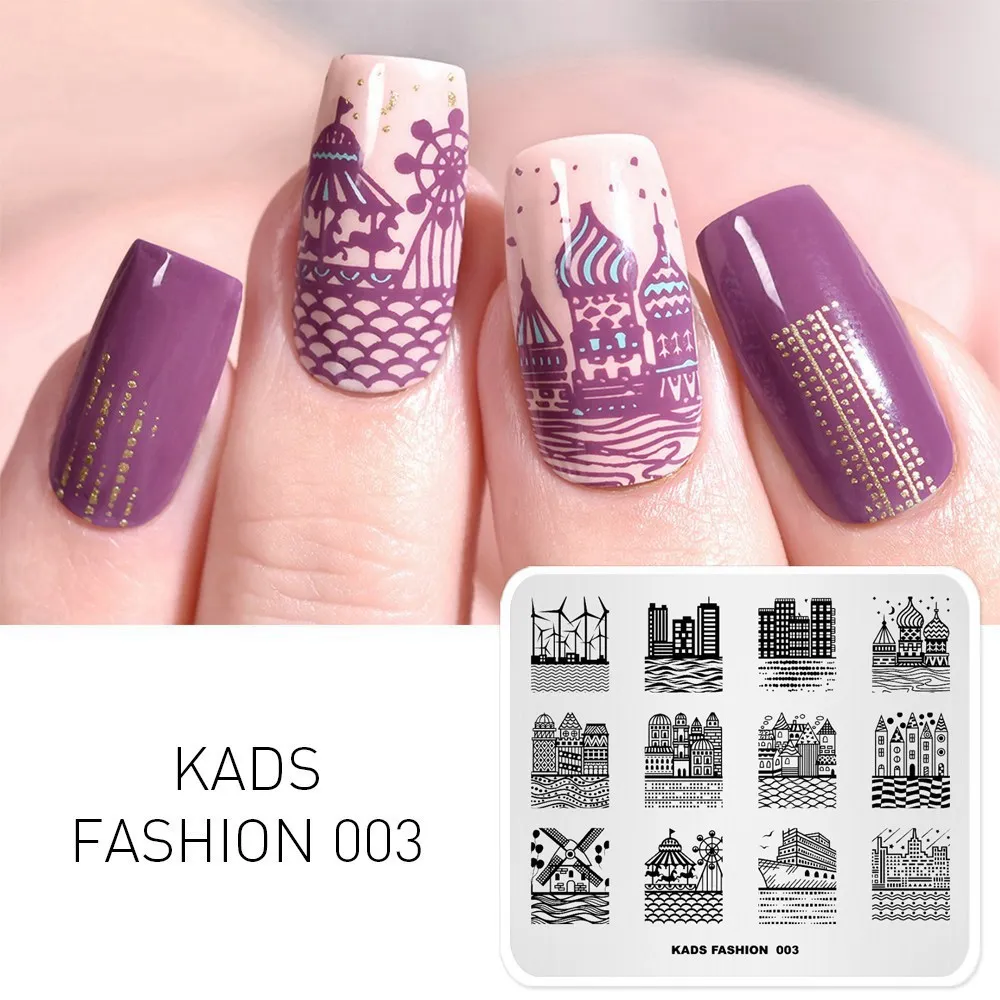 KADS 7 видов конструкций Choice 1 шт. модный дизайн в океане и Африке Шаблон трафарет