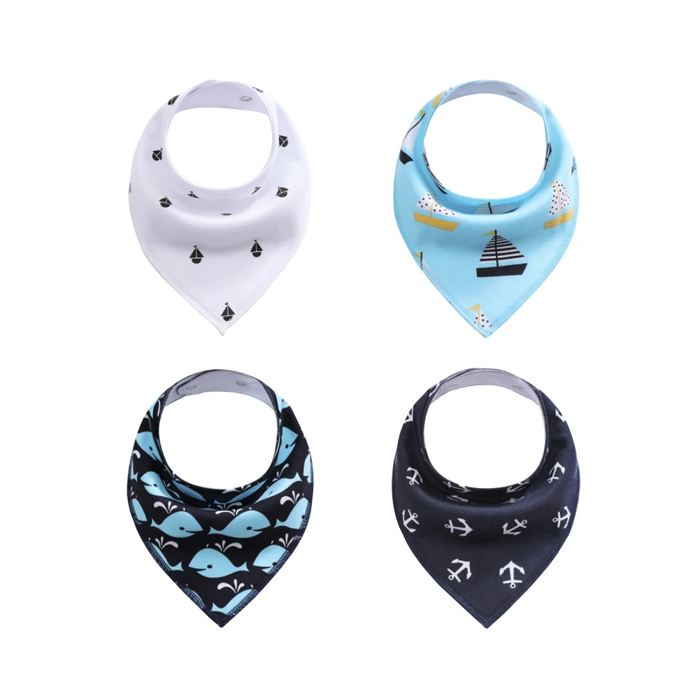 

3pcs Organic Cotton Baby Scarf Muslin Burp Cloth Bandana Bibs Newborn Boy Infant Girl Toddler Winter Scarf Waterproof Bib 2021