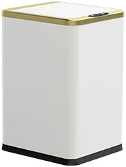 

Intelligent garbage can stainless steel with cover automatic induction electric household living room light luxury paper basket