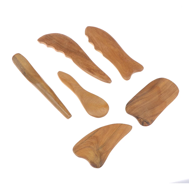 

1Pcs sandalwood gua sha board health care massage scrape slimming massage tools