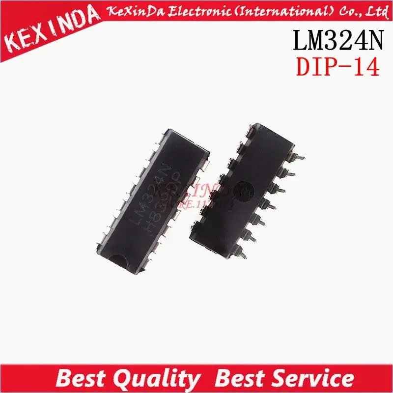 LM324N LM324 DIP 14 IC 50 шт./лот Бесплатная доставка|ic lm324n|lot lotic 2 |