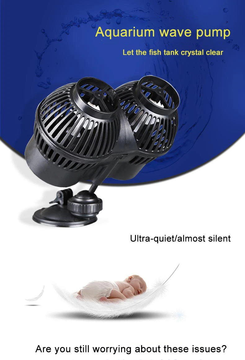 220V Sunsun Wave Maker Wavemaker водяной насос для аквариума аквариумный насос 2,5 W 3W 6W 12W 24W 48W насос потока, насос