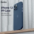 Ультратонкие матовые полипропиленовые Чехлы Benks 0,4 мм для iPhone 12 Mini Pro Max, полноразмерная защитная задняя крышка с защитой от отпечатков пальцев