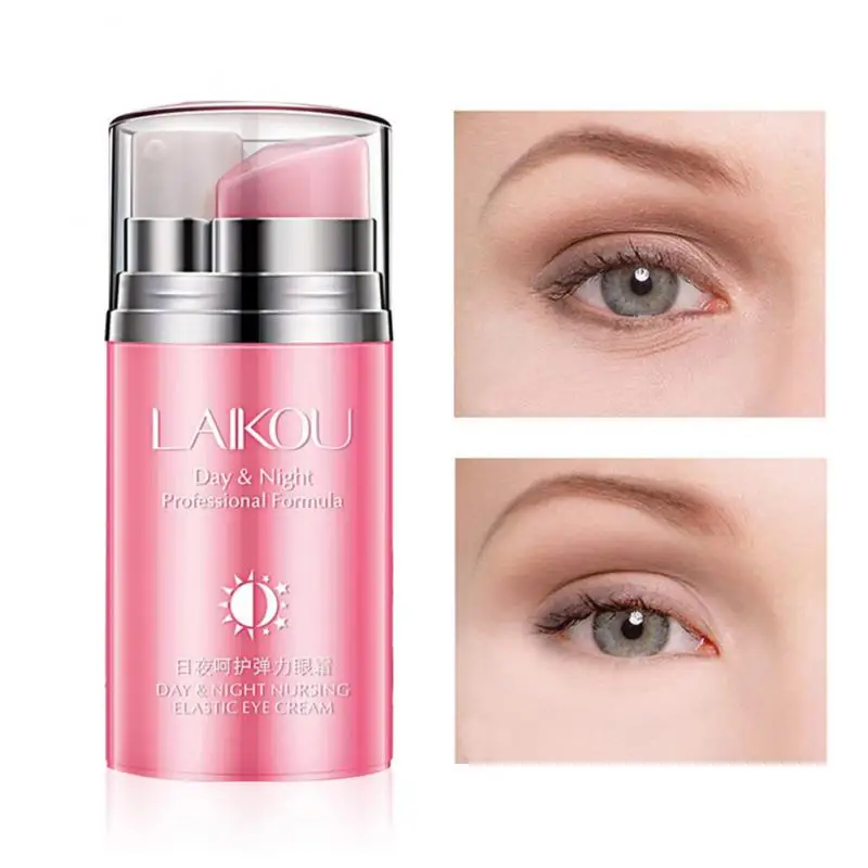 

LAIKOU Day and Night Elastic Eye Cream Facial Anti-puffiness Dark Circles Anti Wrinkle Aging Moisturizing Firming Eye Care TSLM2