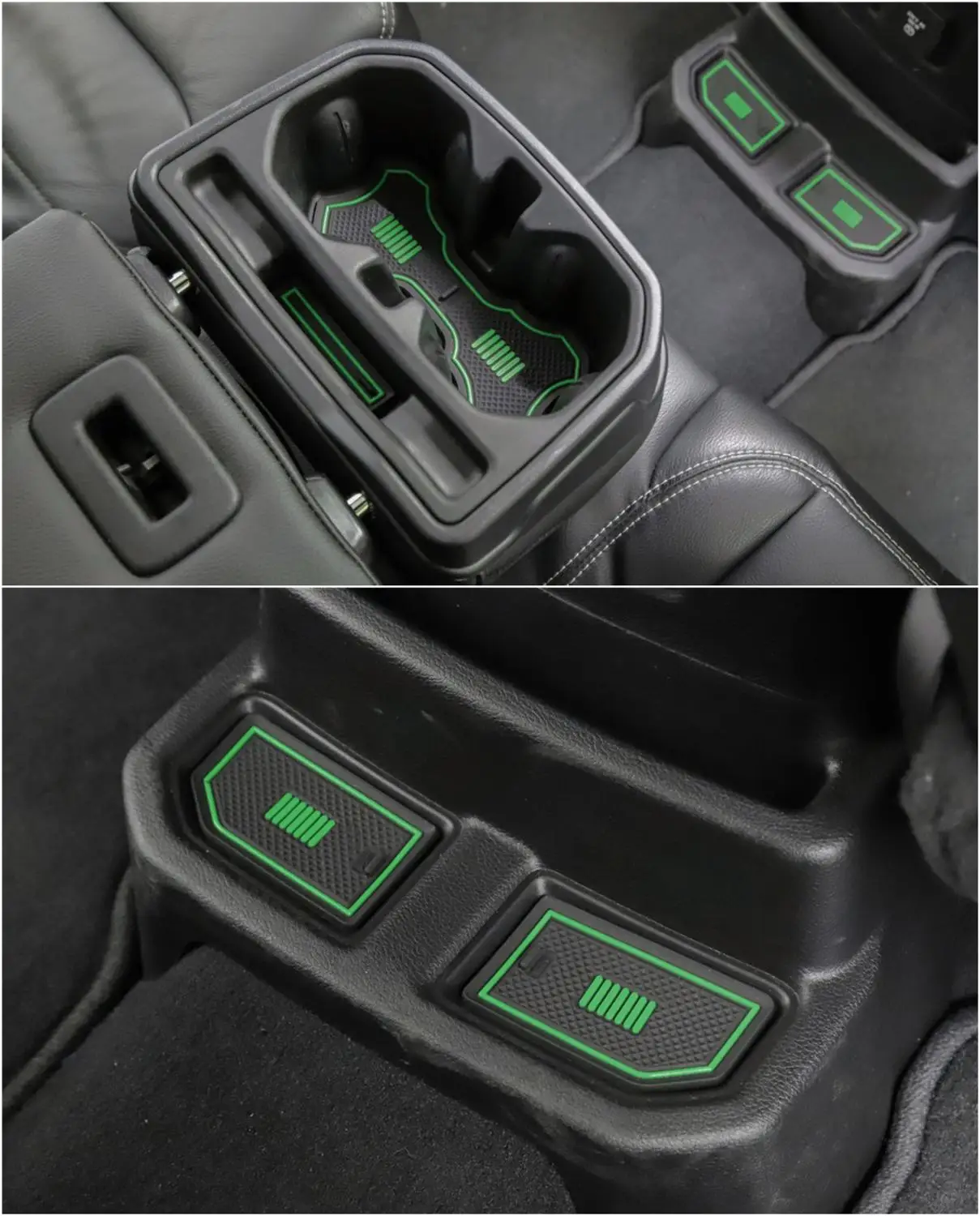 Для Jeep Wrangler JL, аксессуары, зеленый, желтый, фиолетовый, на заказ, коврик для чашки, глушитель, накладка, не скользит, интерьер, слот для ворот, коврики