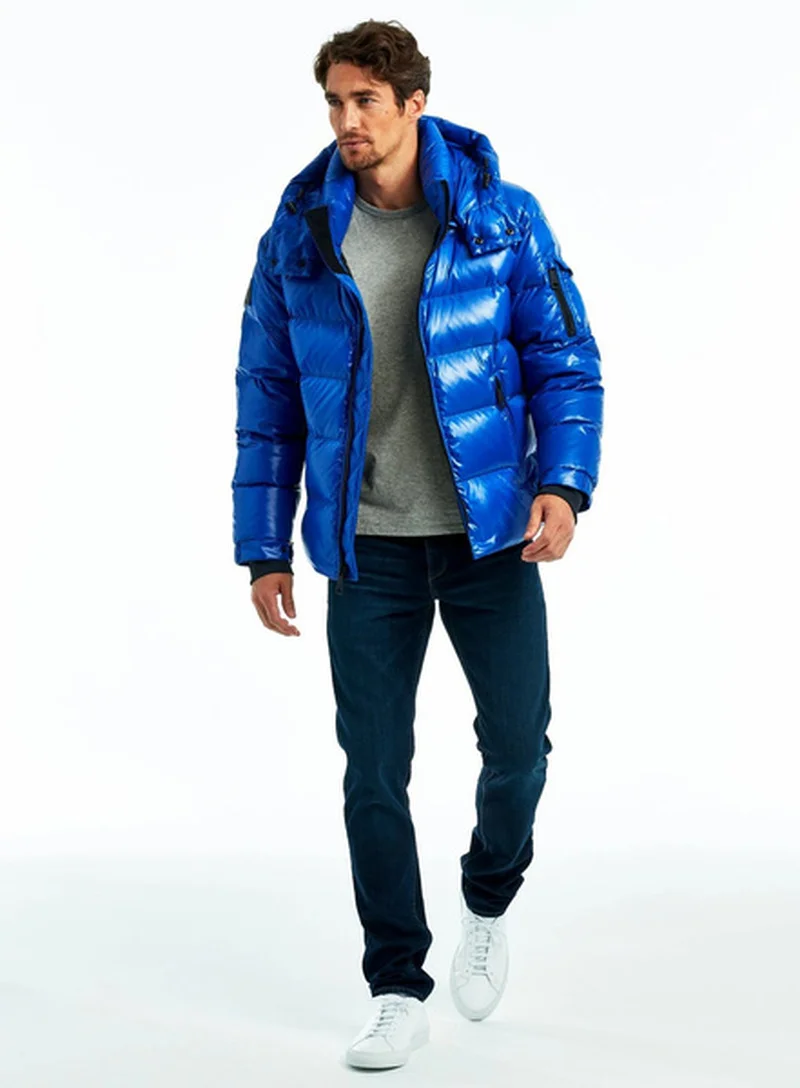 

Spring Summer Men Fashion Jackets Lightweight Bright Coat Big Sale Mens Clothing Solid Zipper Pocket Hooded Jacket Coats Outwear