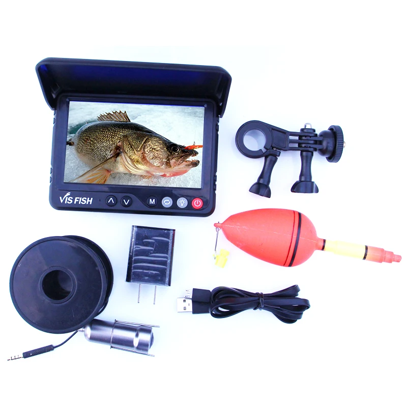 Fish Finder 5 Inch IPS LCD Monitor Video Camera Kit For River Underwater Ice Fishing | Безопасность и защита