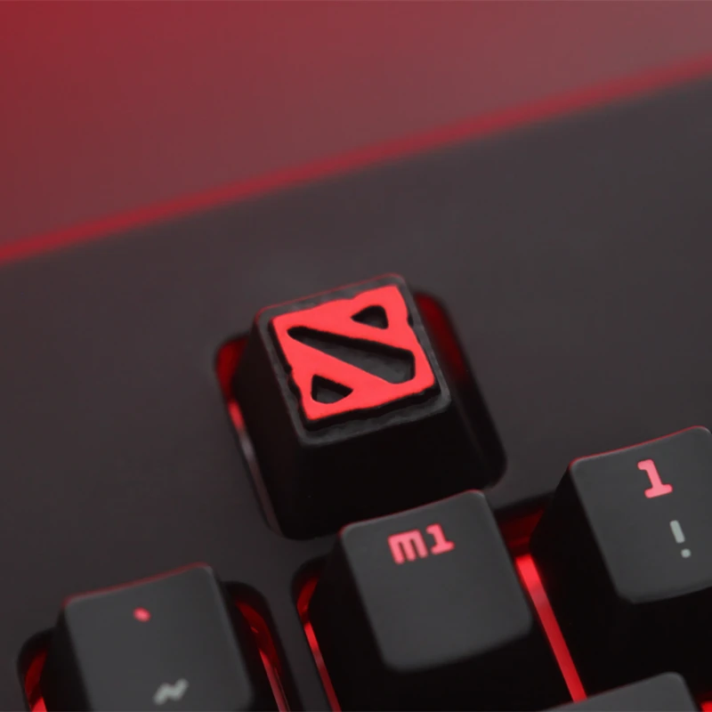 KeyStone Keycap 1 шт. DOTA2 тема алюминиевый сплав металлические механические клавиатуры