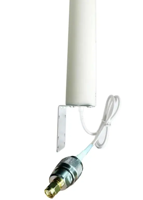 N to SMA male Настоящая 18dbi 42 см длина 697-2700 МГц наружная 2G 3g 4G антенна для повторения роутера антенна ретранслятор 4G LTE модем антенна N male SMA - Цвет: N to SMA male