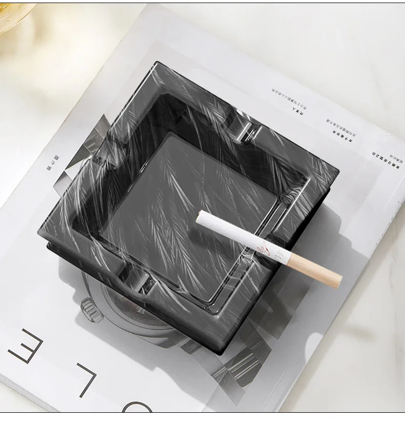 Square Ashtray Resin Mold Square Round Storage Tray Silicone Mold DIY Crystal Epoxy Resin Mould Home Decoration Jewelry Making