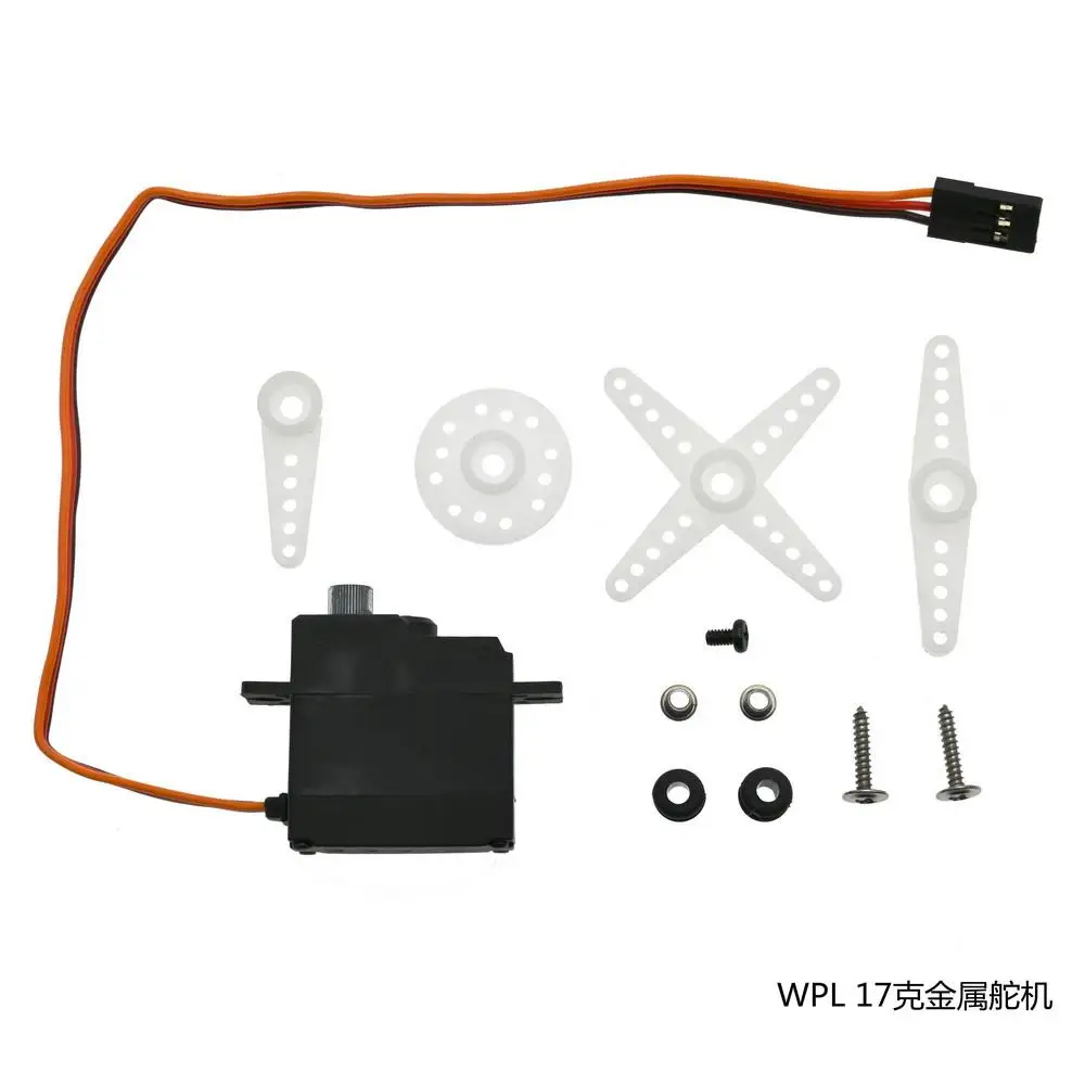 

WPL RC Car Truck Servo 17g 3.5kg For B1 B16 B24 C24 1/16 Rc Car Spare Parts Accessories